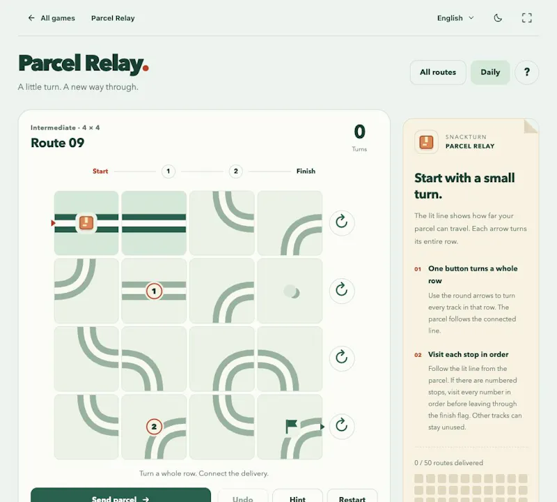 Parcel Relay screenshot 2