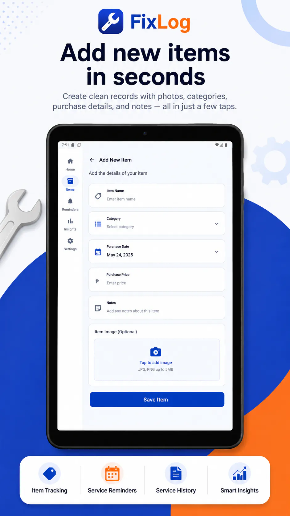 FixLog: Repair Tracker gallery image