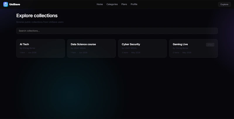 UniSave screenshot 4