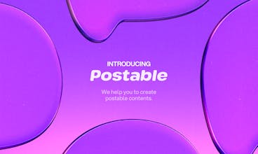 POSTABLE (coming soon) gallery image