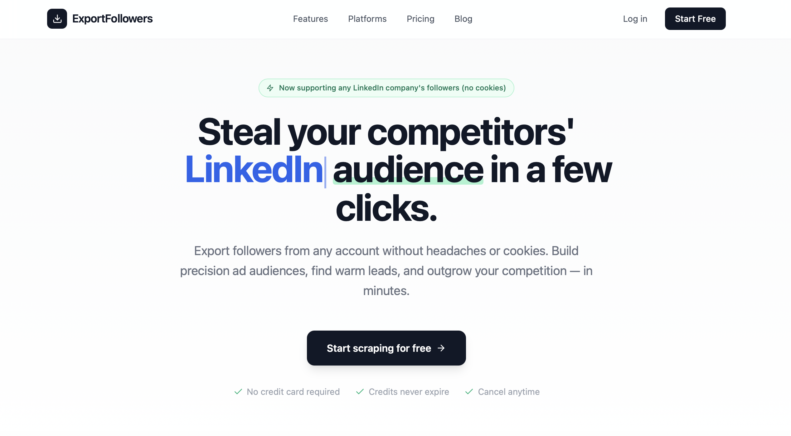 Export Company Followers to CSV gallery image