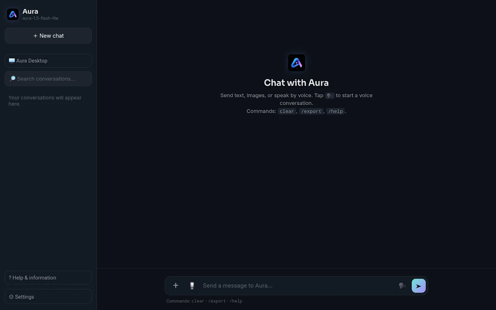 Aura AI screenshot 2