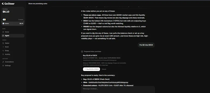 GoSteer screenshot 4