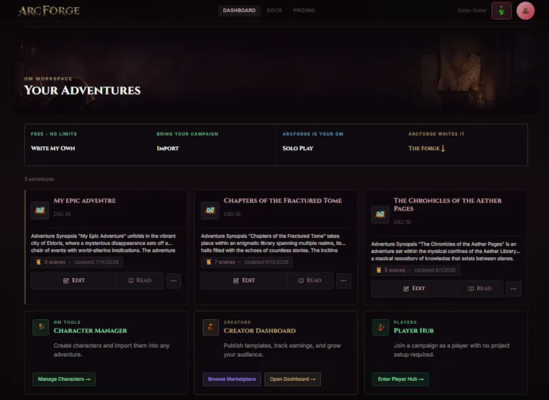 ArcForge screenshot 1