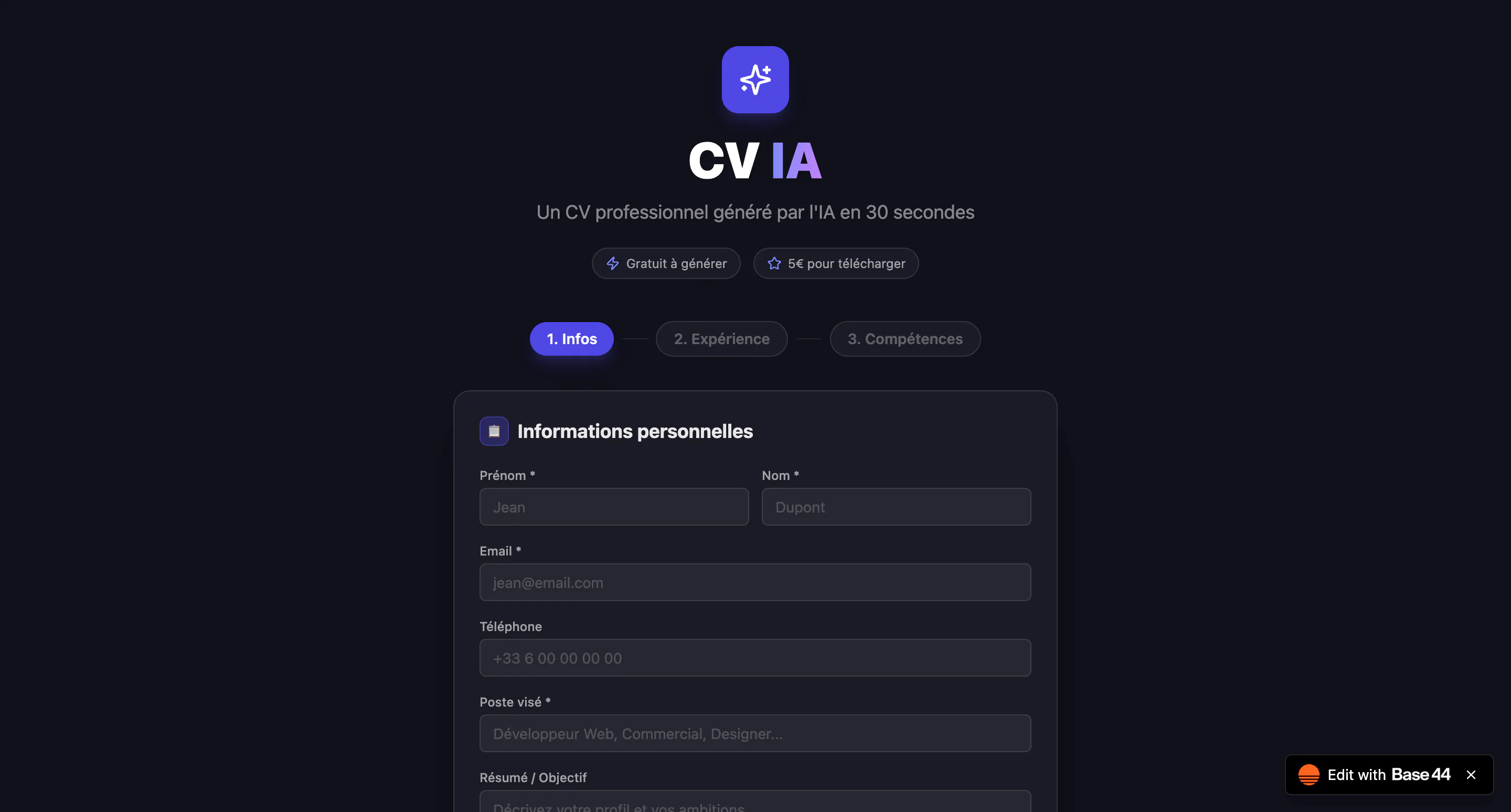 CV Express AI gallery image