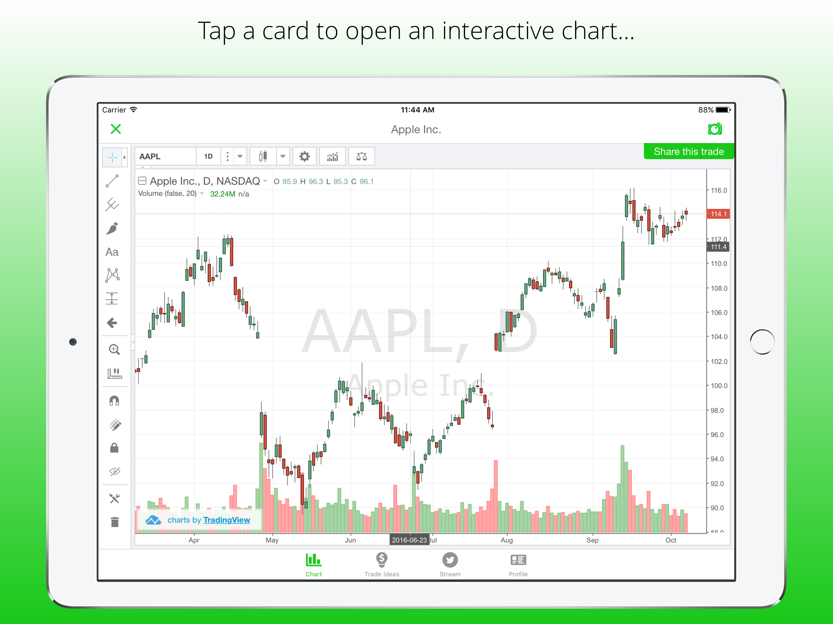 StockSwipe gallery image