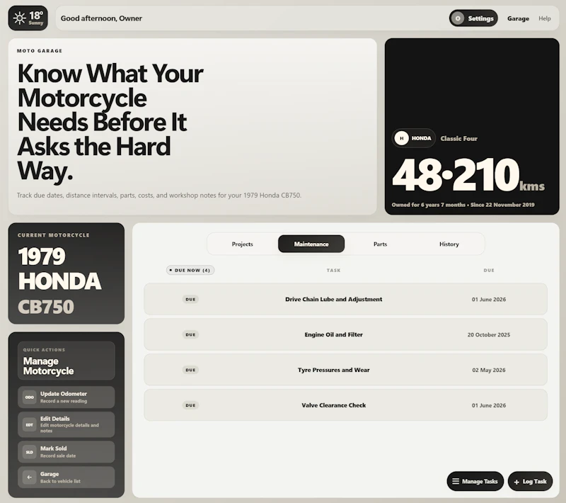 Moto Garage screenshot 2