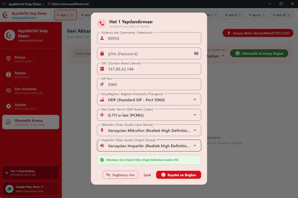 AyyildizTel Voip Dialer gallery image