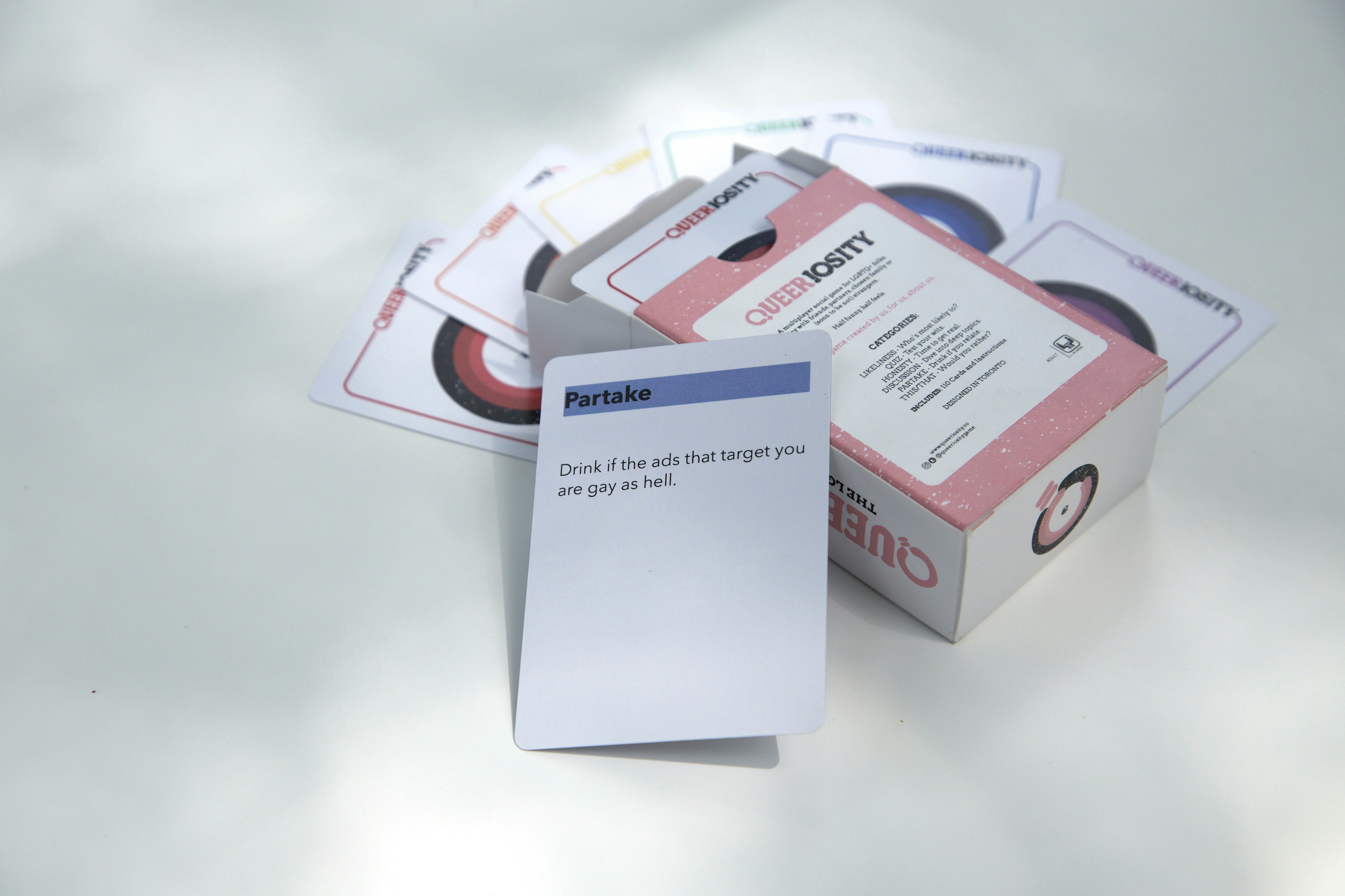 Queeriosity: The LGBTQ+ Social Card Game gallery image