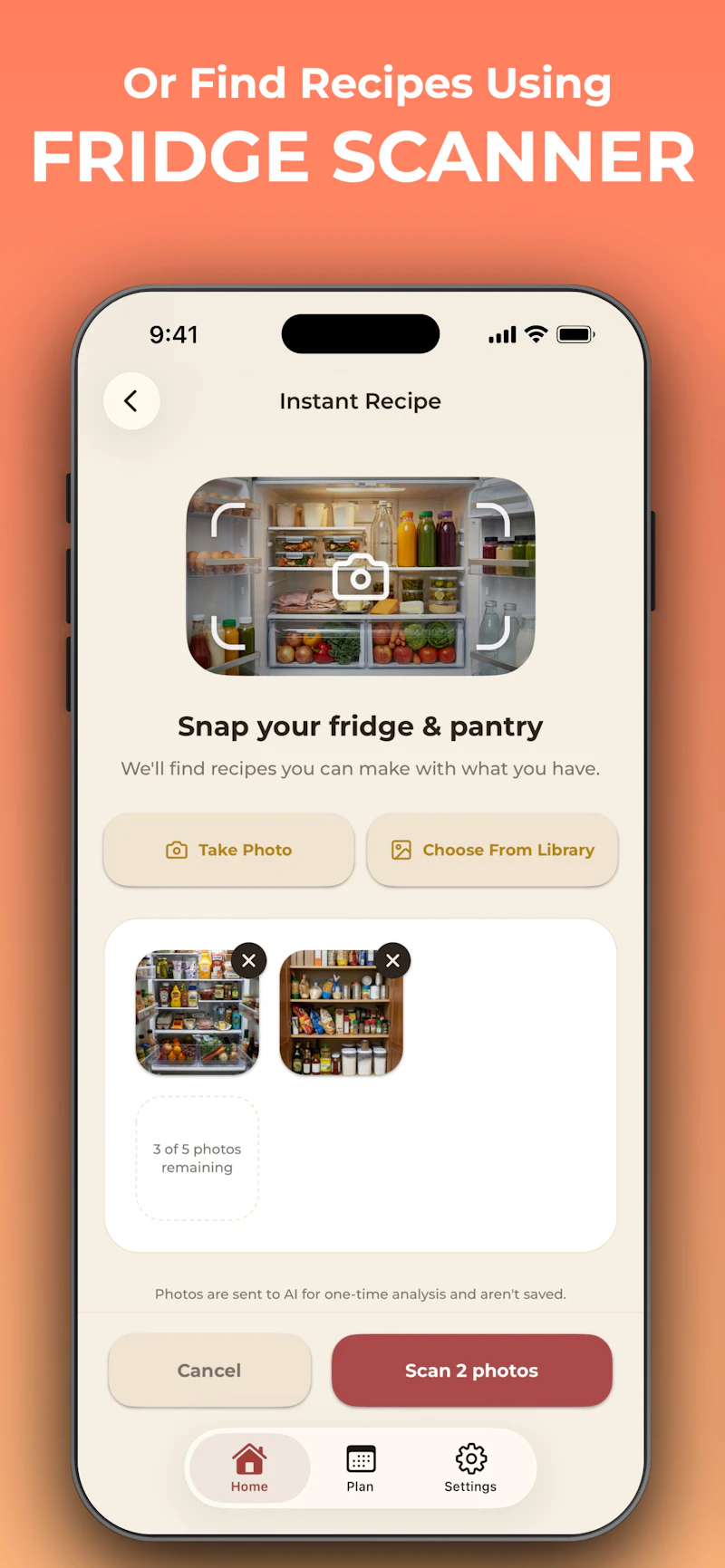 noBrainer: meal ideas and grocery list screenshot 3