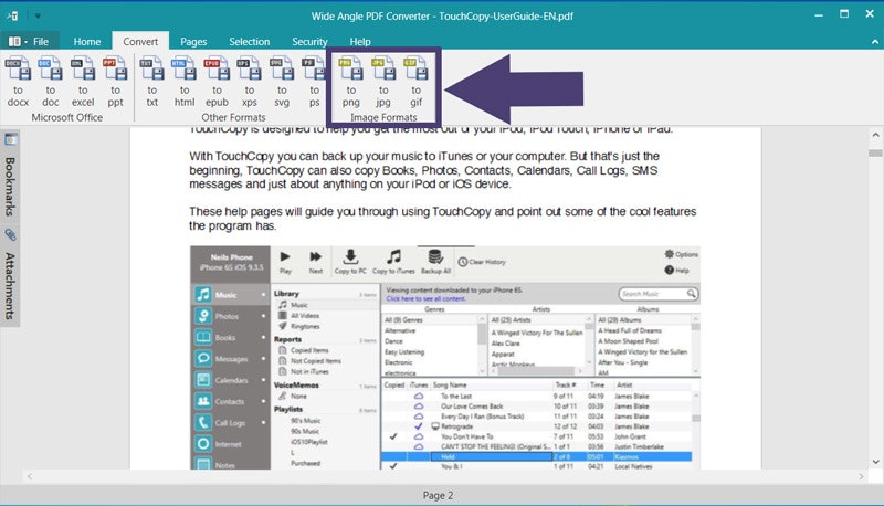 Wide Angle PDF Converter gallery image