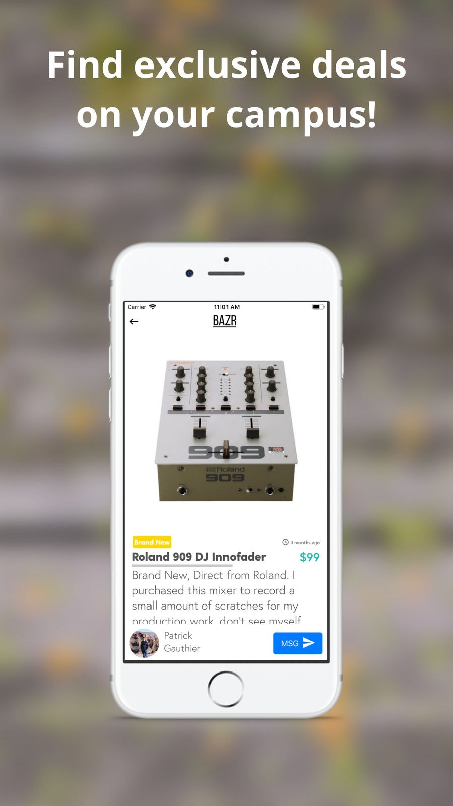 Bazr - Your Campus Marketplace gallery image