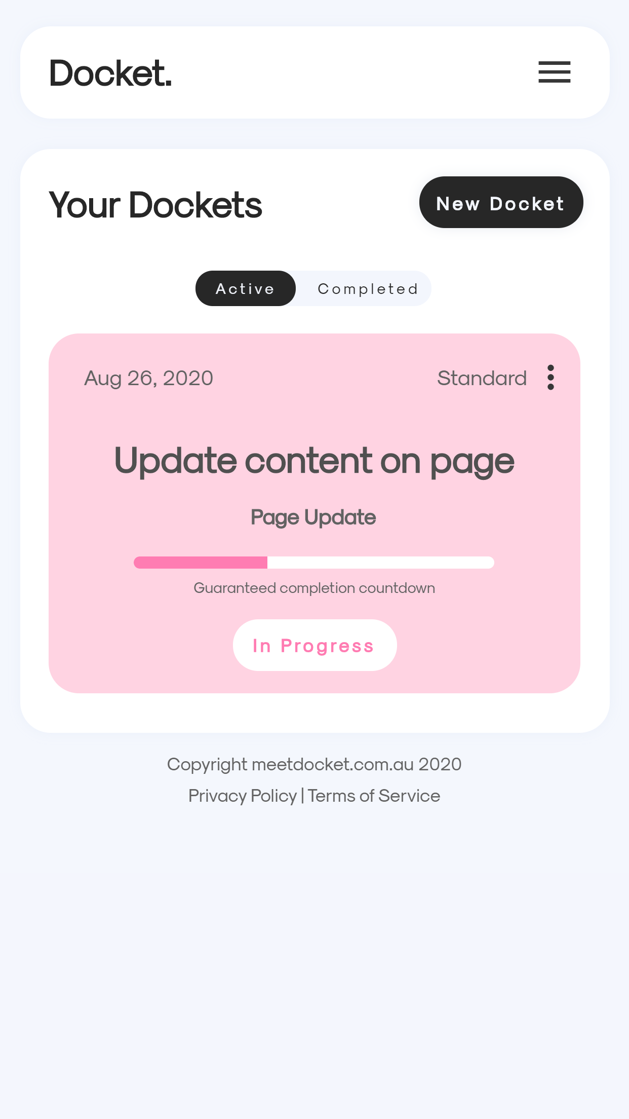 Docket gallery image