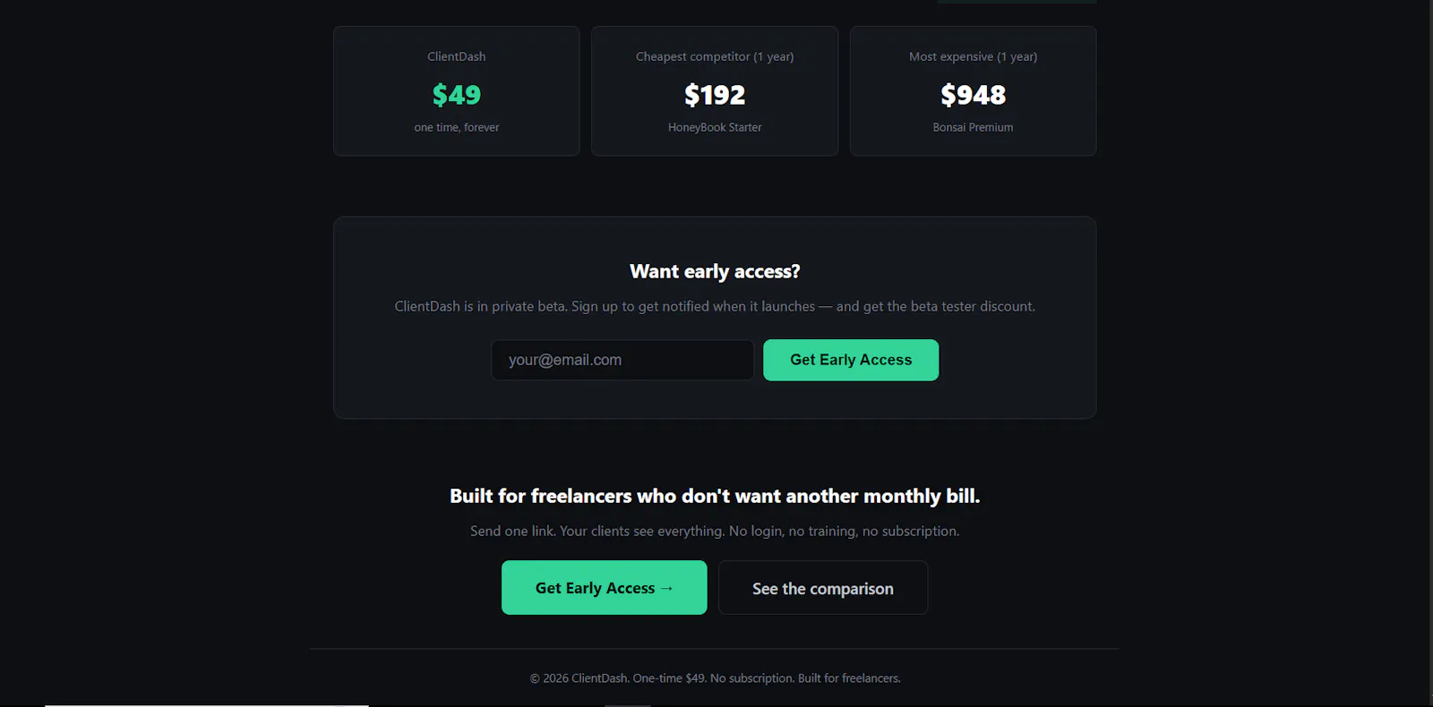 ClientDash screenshot 3