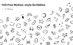 Free Notion-style Scribbles media 1
