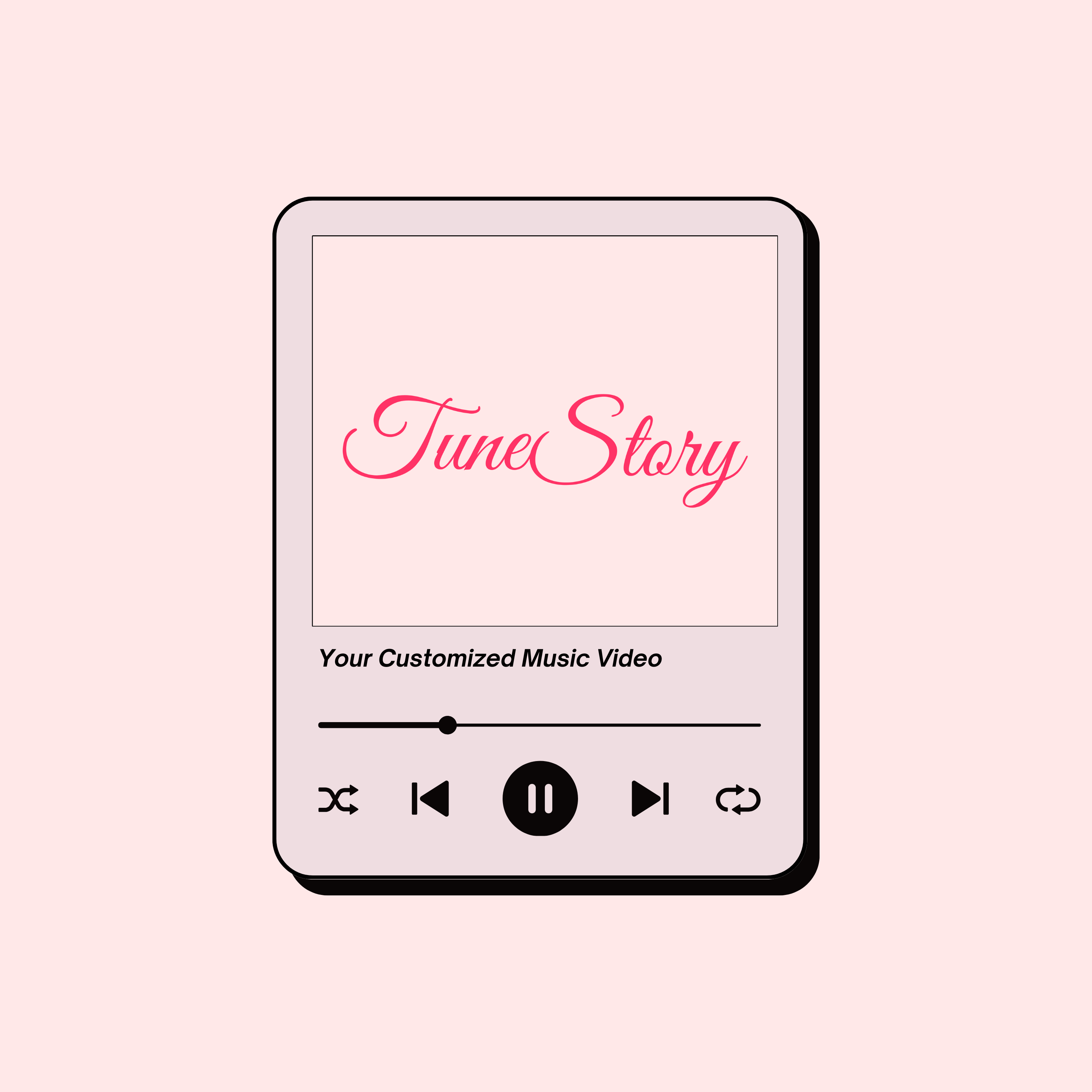 Tunestory - 개인화 된 러브 스토리 뮤직 비디오를 만듭니다 미디어 1