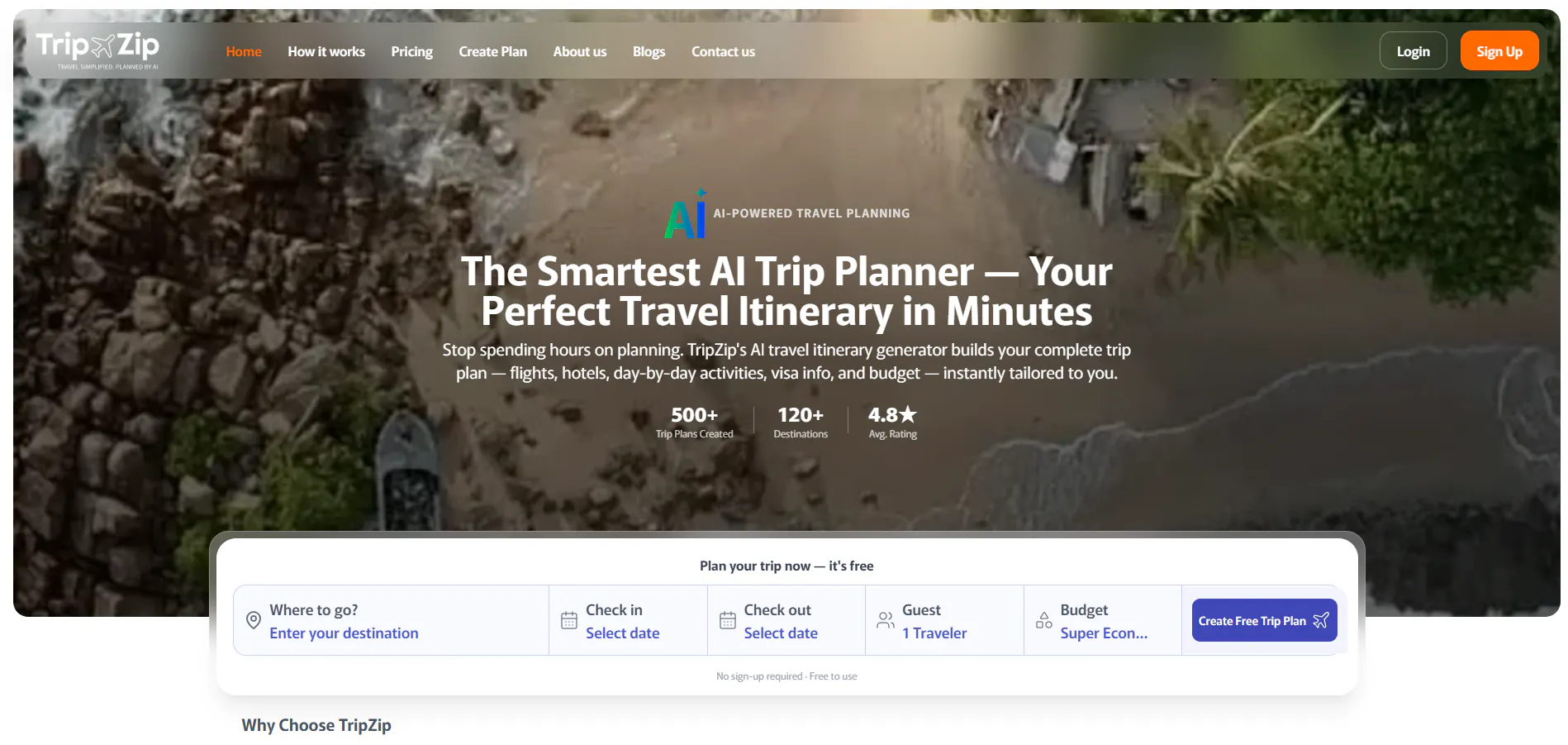 TripZip screenshot 1