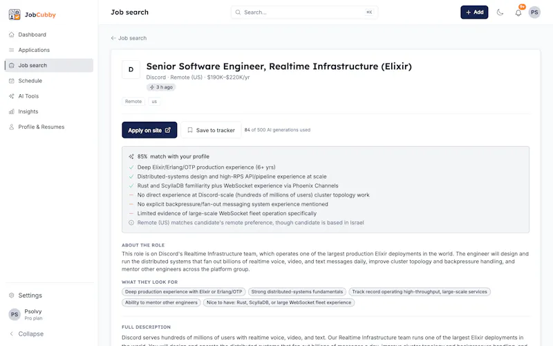 JobCubby screenshot 5