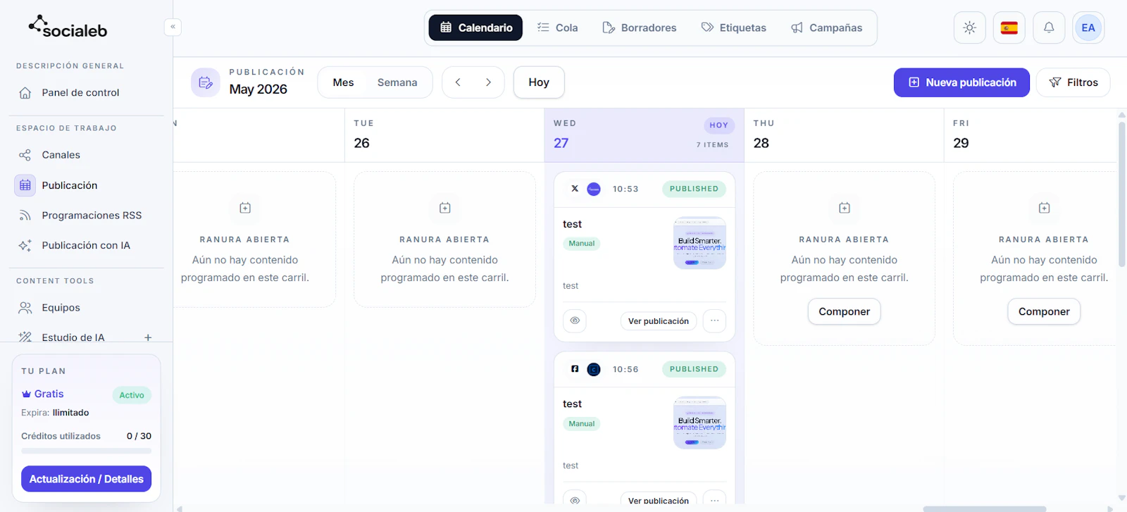 Socialeb screenshot 2