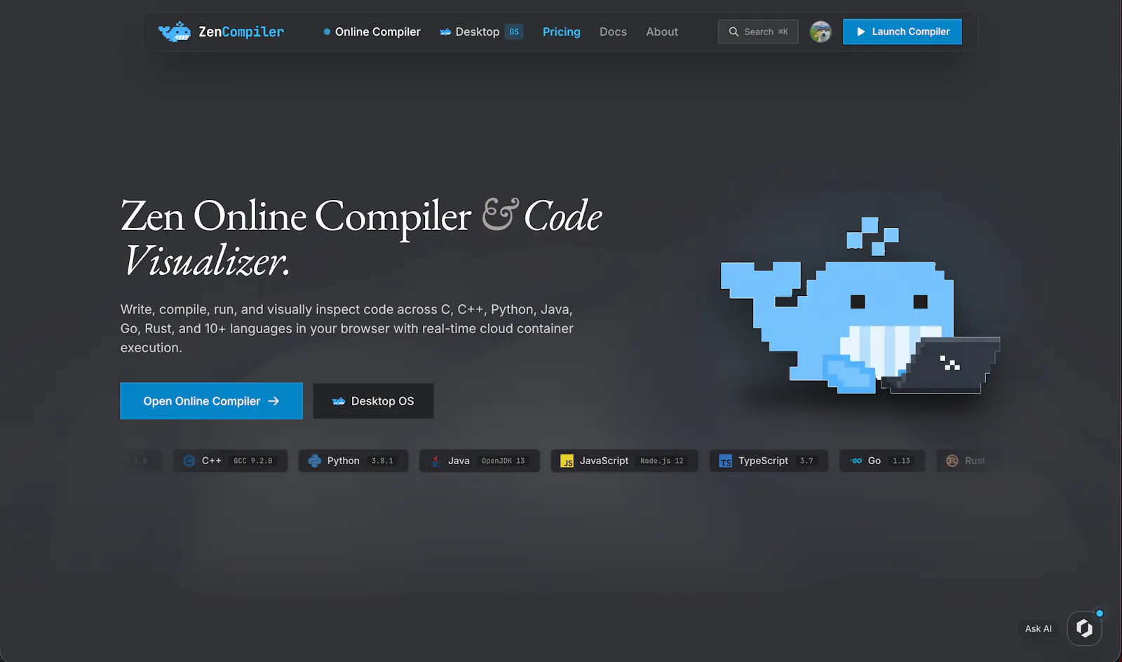 ZenCompiler screenshot 1