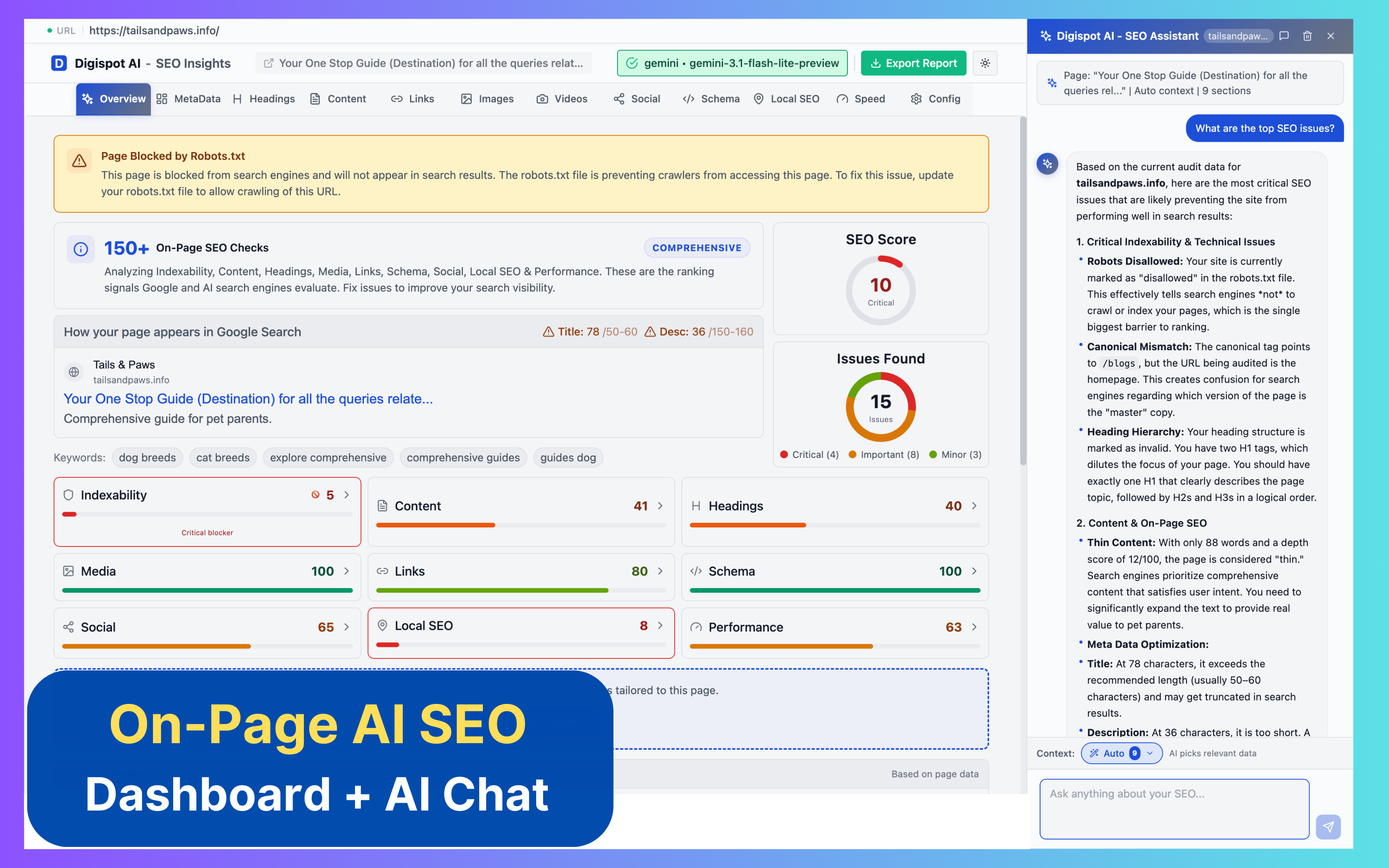 Digispot AI - SEO Insights gallery image