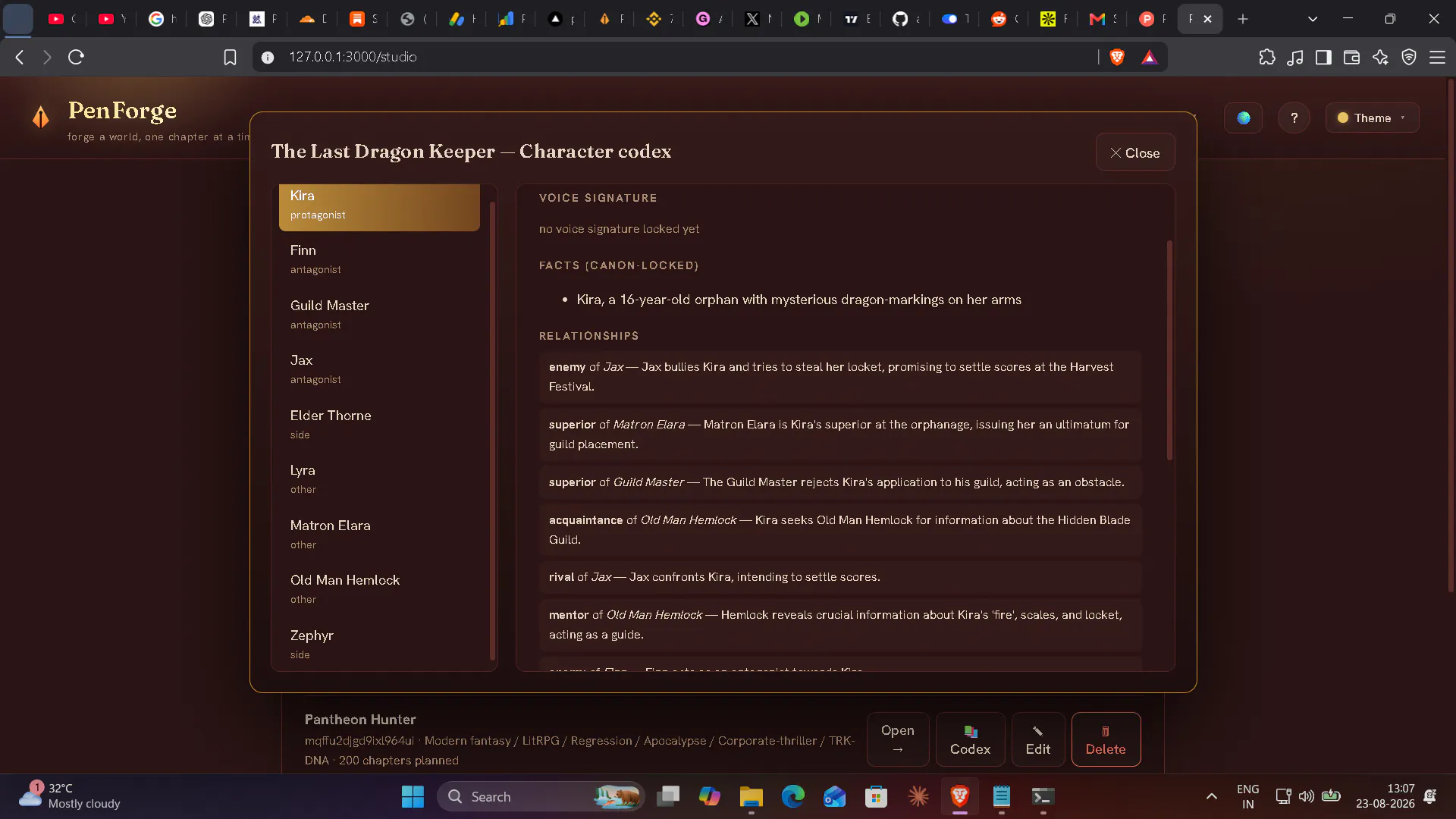PenForge- Story Intelligence for Writers gallery image
