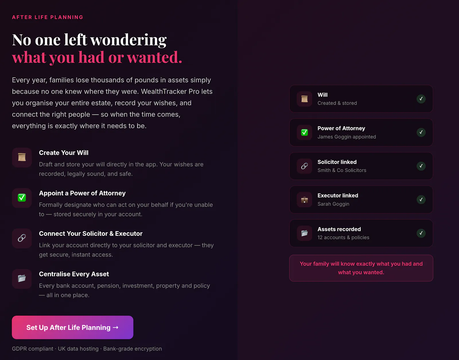 Wealth Tracker pro screenshot 2