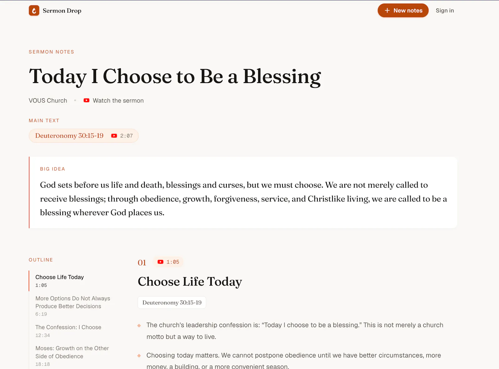 SermonDrop screenshot 5