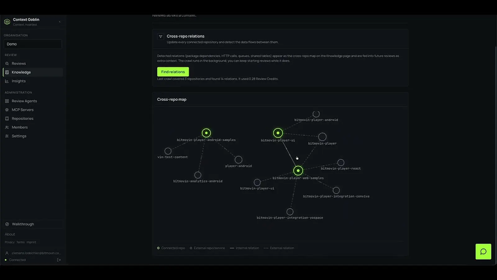 Context Goblin screenshot 1 (video preview)