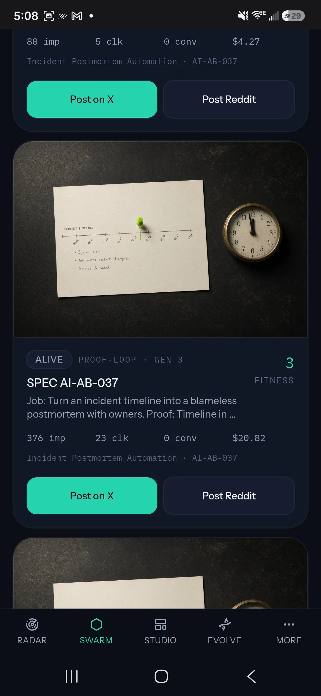Swarm gallery image