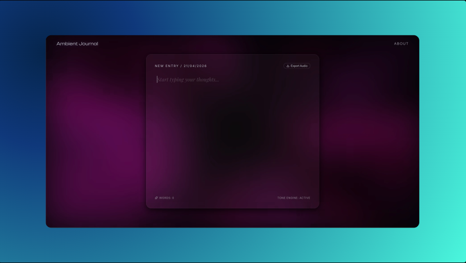 Ambient Journal gallery image
