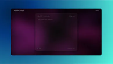 Ambient Journal gallery image