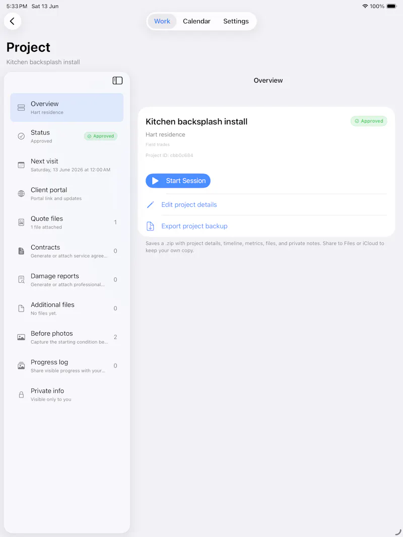 Handysuite screenshot 5