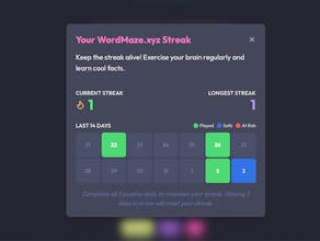 WordMaze.XYZ gallery image