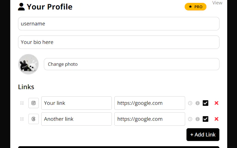 Linxme screenshot 2