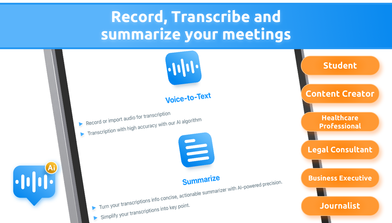 AI Transcribe gallery image