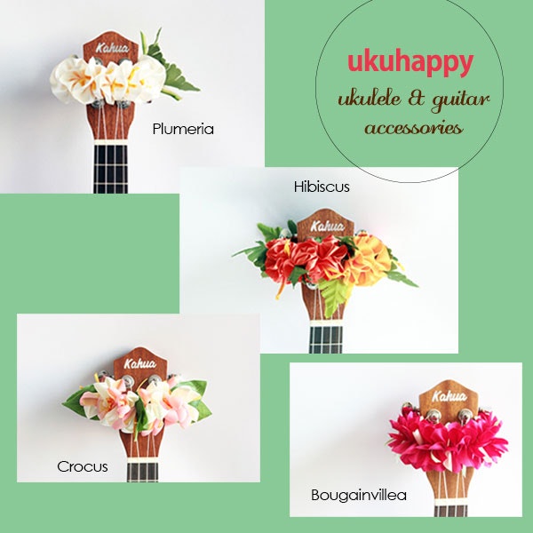 Hawaiian Ukulele  Leis gallery image