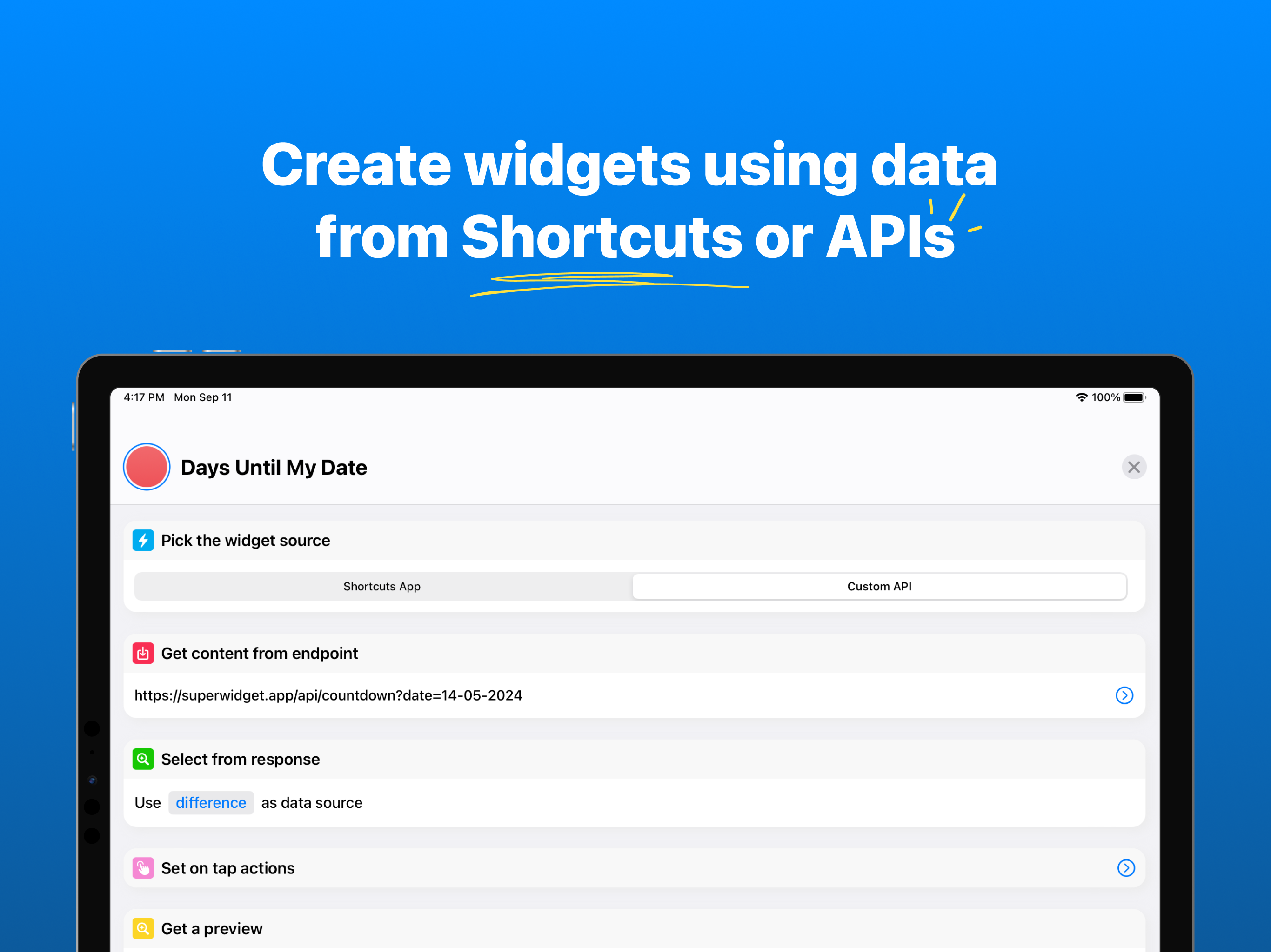 SuperWidget for iPad media 3
