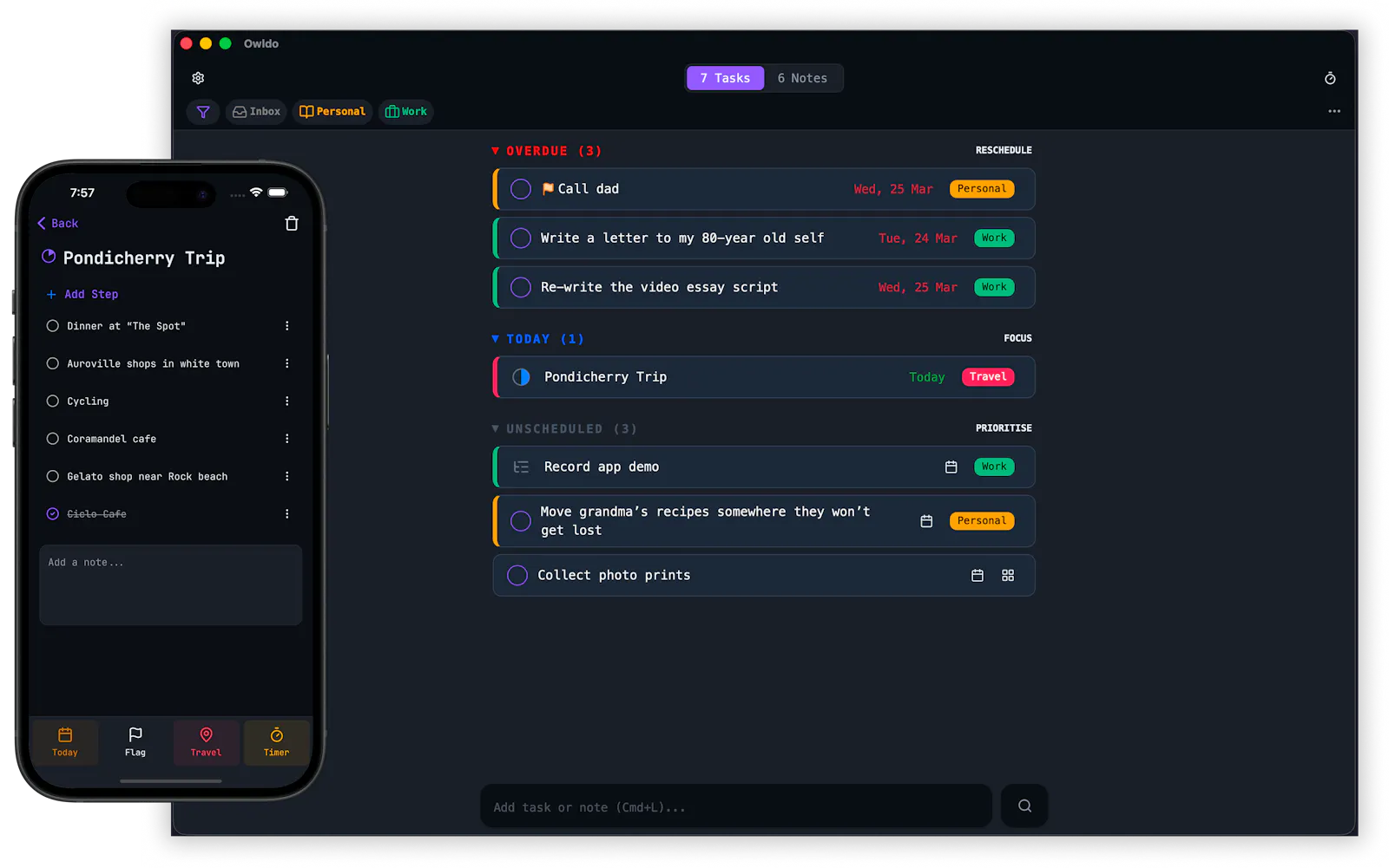 Owldo: Your second brain, made public screenshot 2