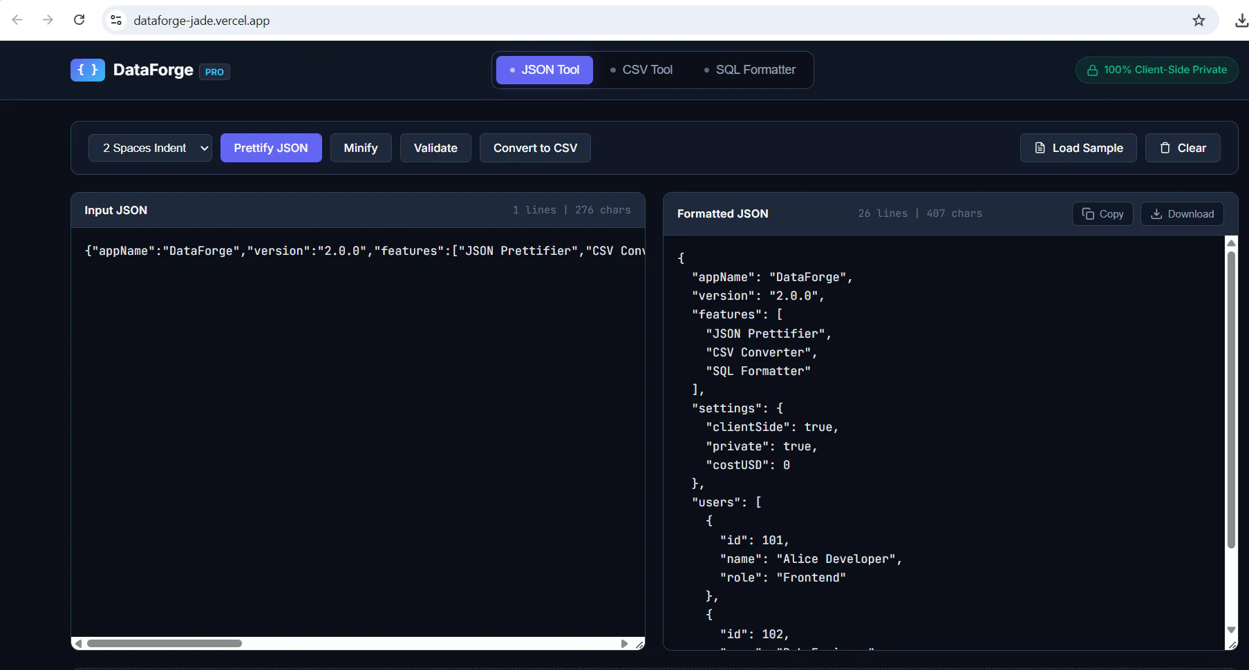DataForge gallery image