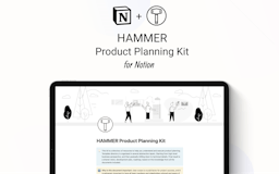 HAMMER Product Planning Kit for Notion media 1