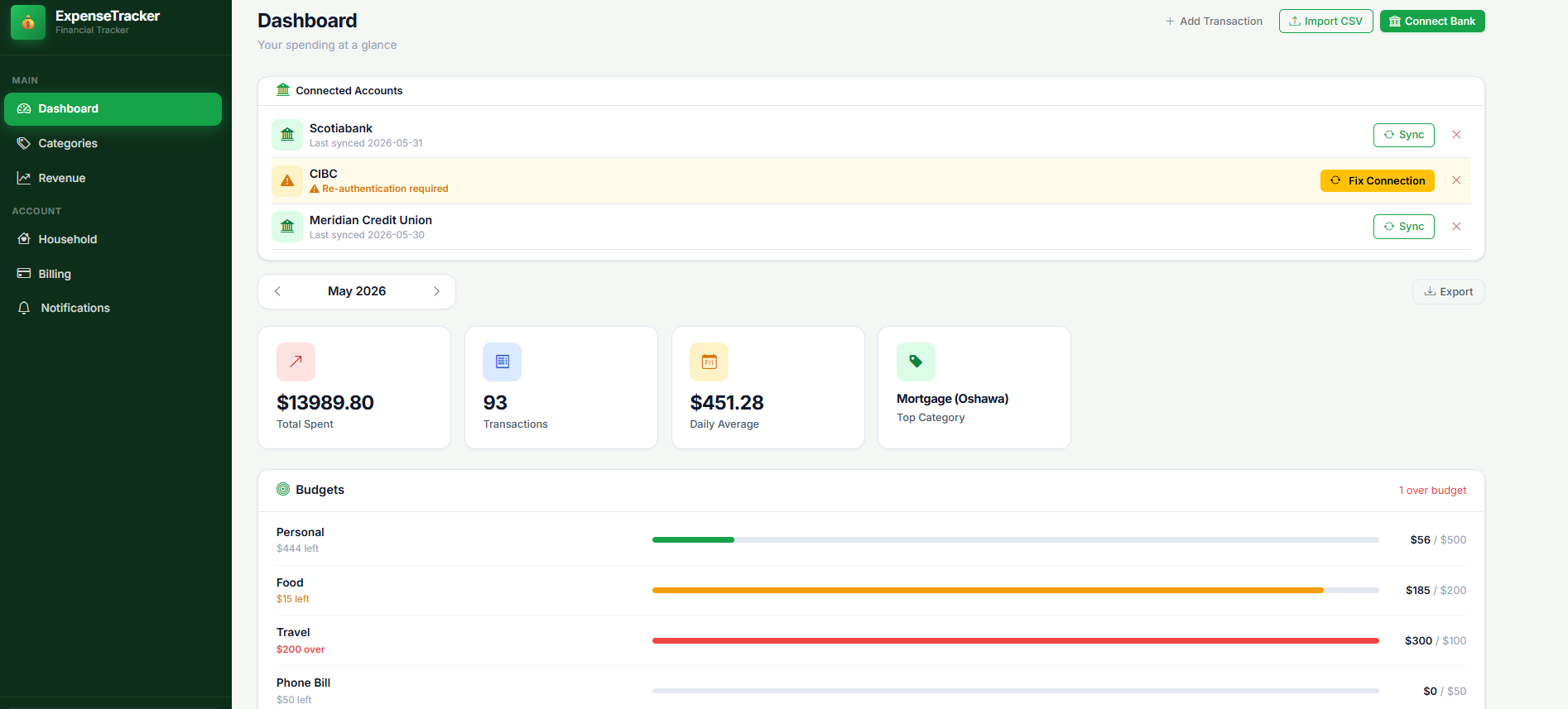 ExpenseTracker gallery image