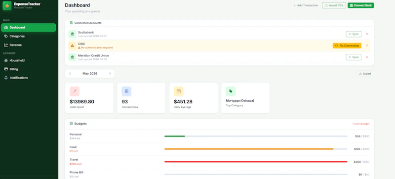 ExpenseTracker screenshot 3