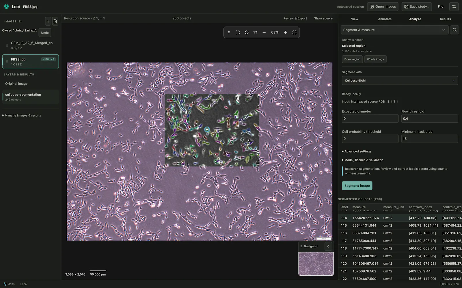 Loci screenshot 7