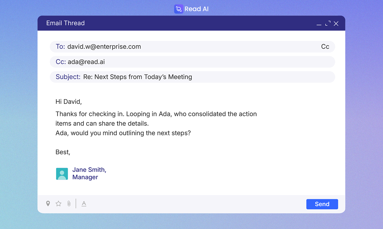 Digital Twin by Read AI gallery image