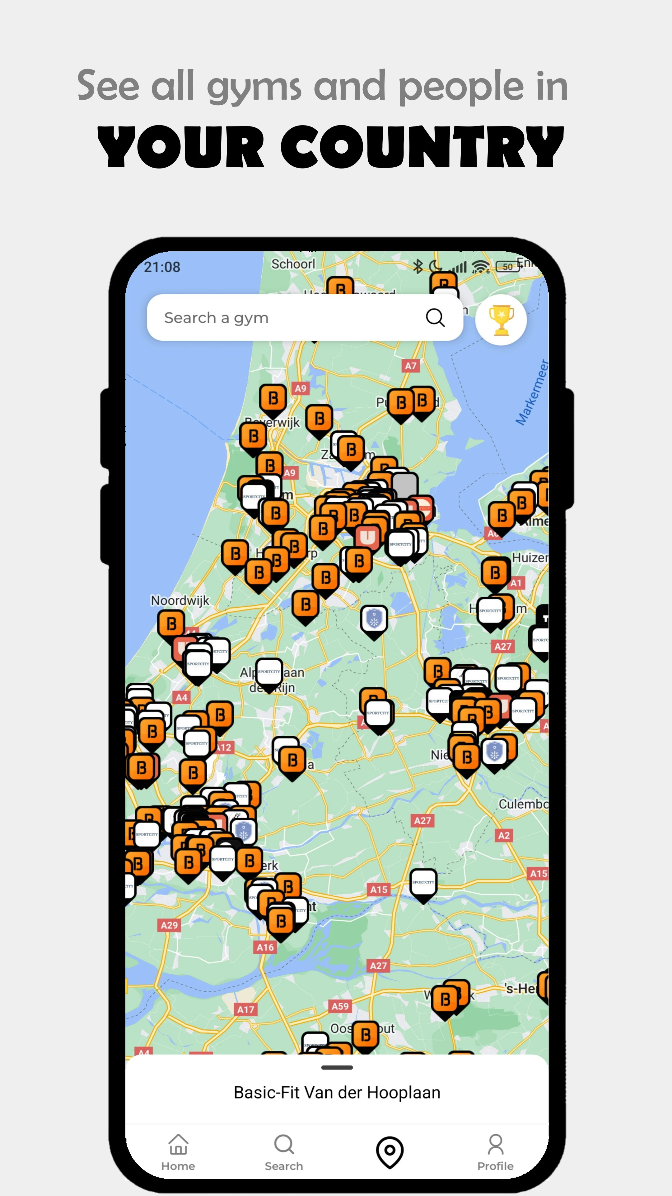 Média Onnerack - Plate-forme sociale pour découvrir qui est le plus fort dans votre gymnase 3