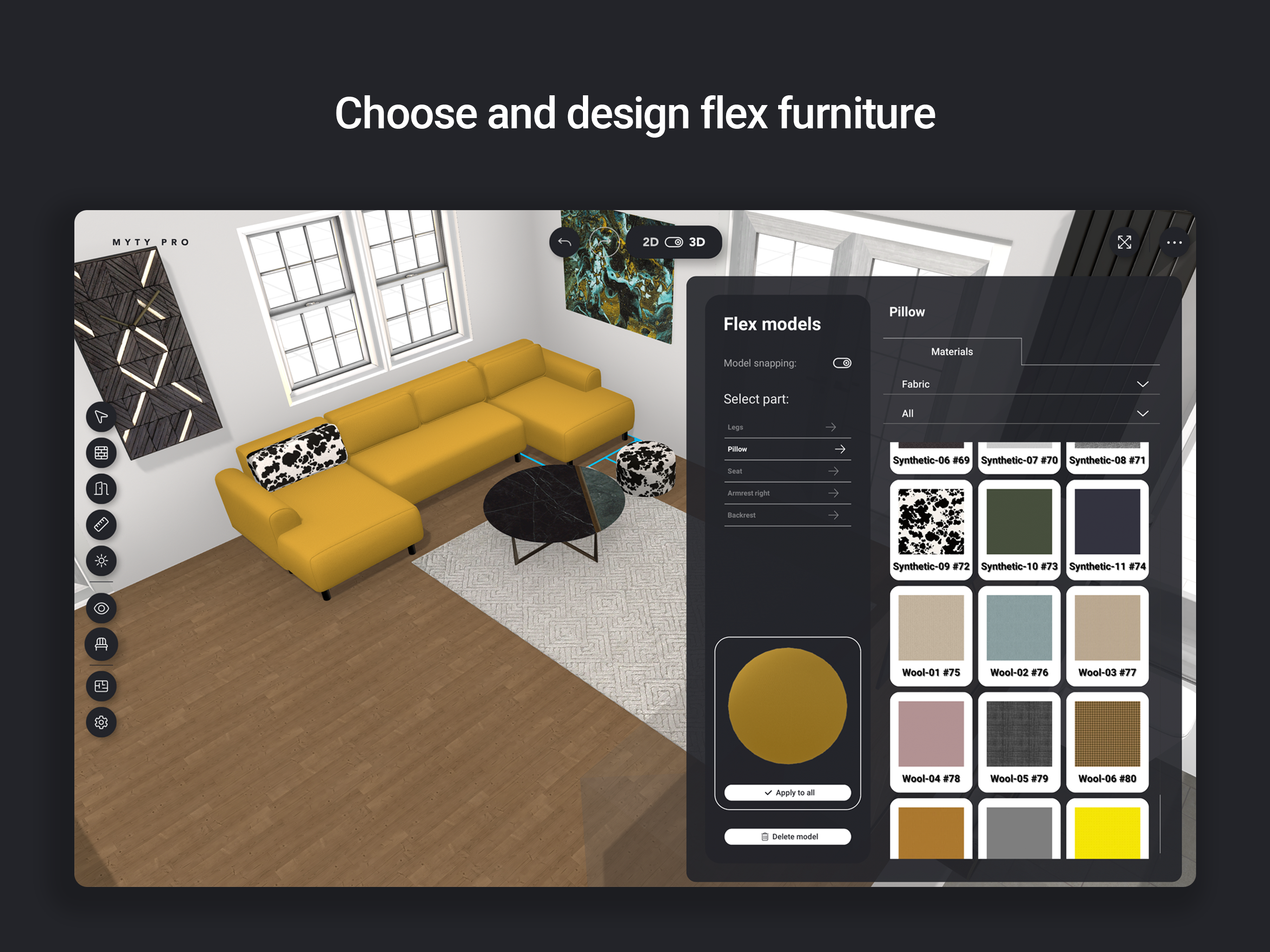 Media Myty Pro - Aplikasi Reka Bentuk Interior 3D & AR 6
