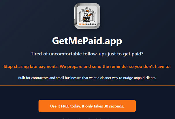 GetMePaid.app gallery image