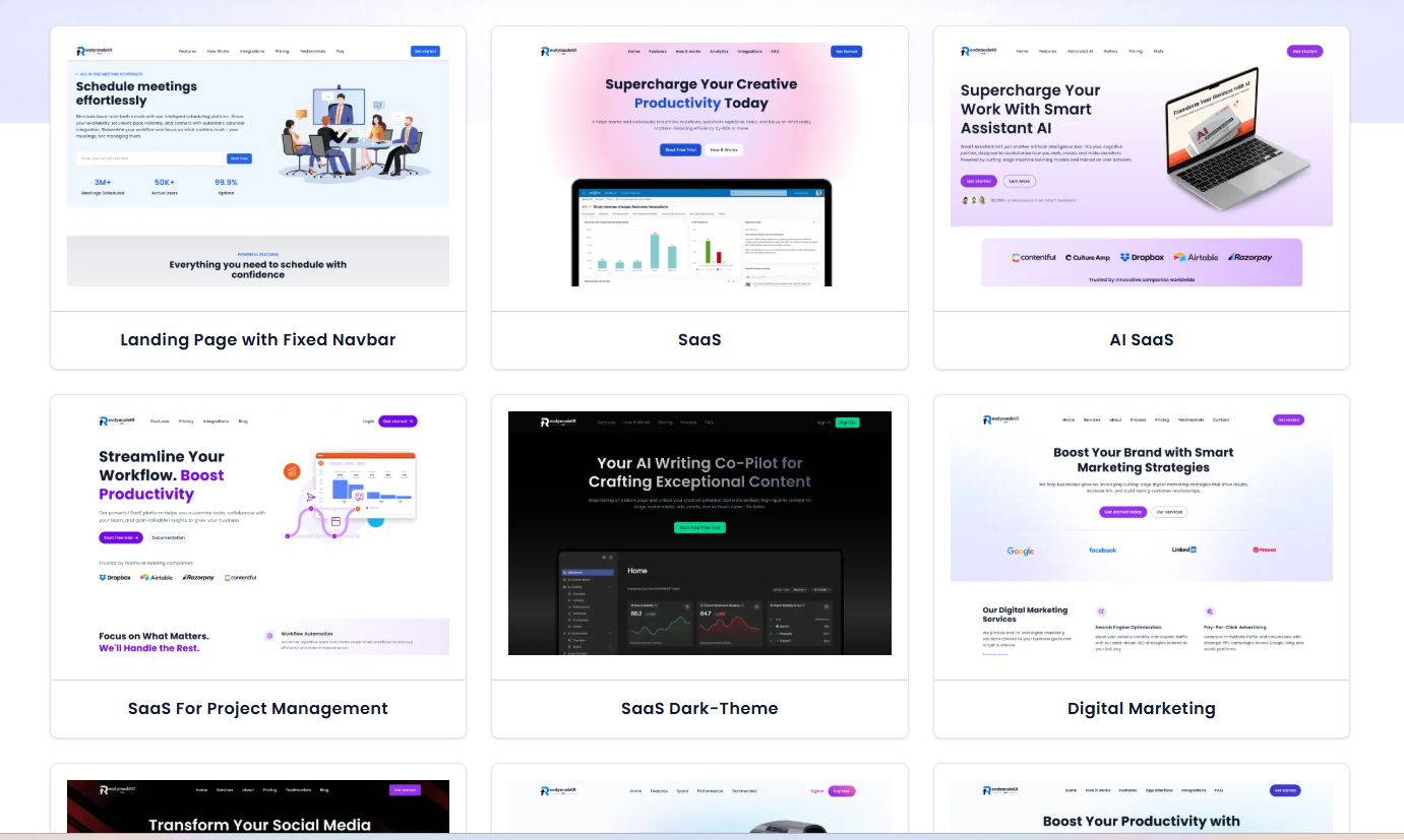 ReadymadeUI gallery image