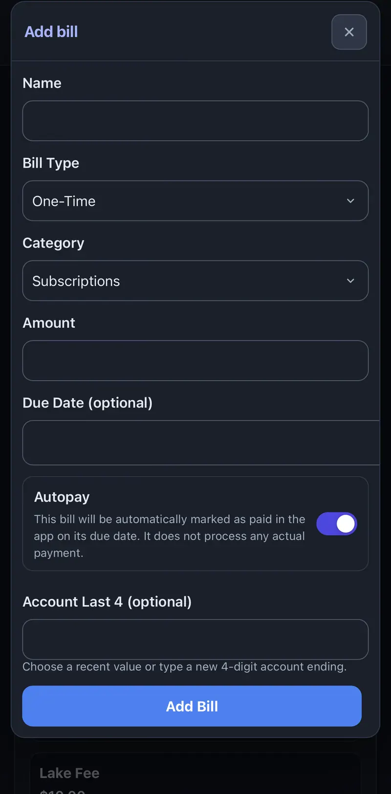 LedgerNests screenshot